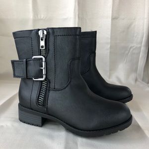 Women's Heel Ankle Boots Black Size 6.5